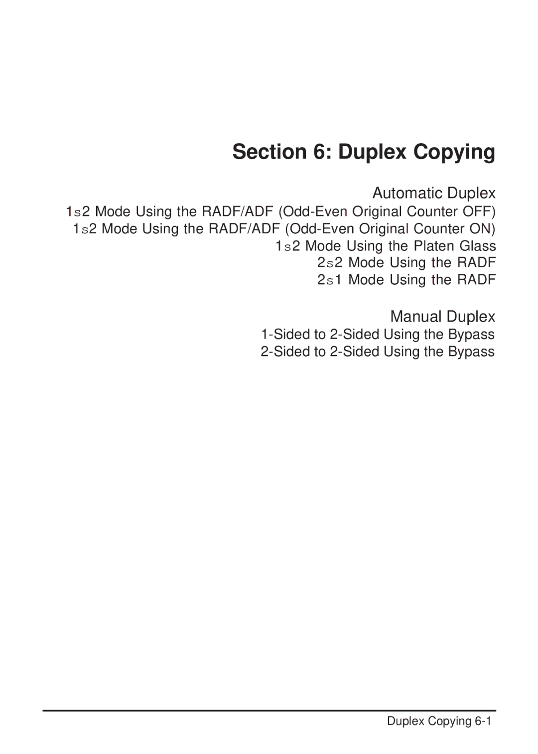 Konica Minolta 2223 user manual Duplex Copying, Automatic Duplex 