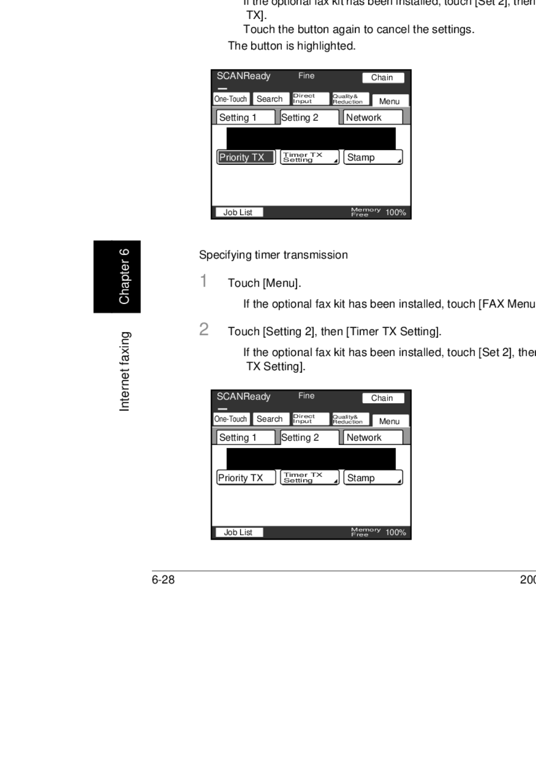 Konica Minolta 250, 350, BP-200 manual Specifying priority transmission 