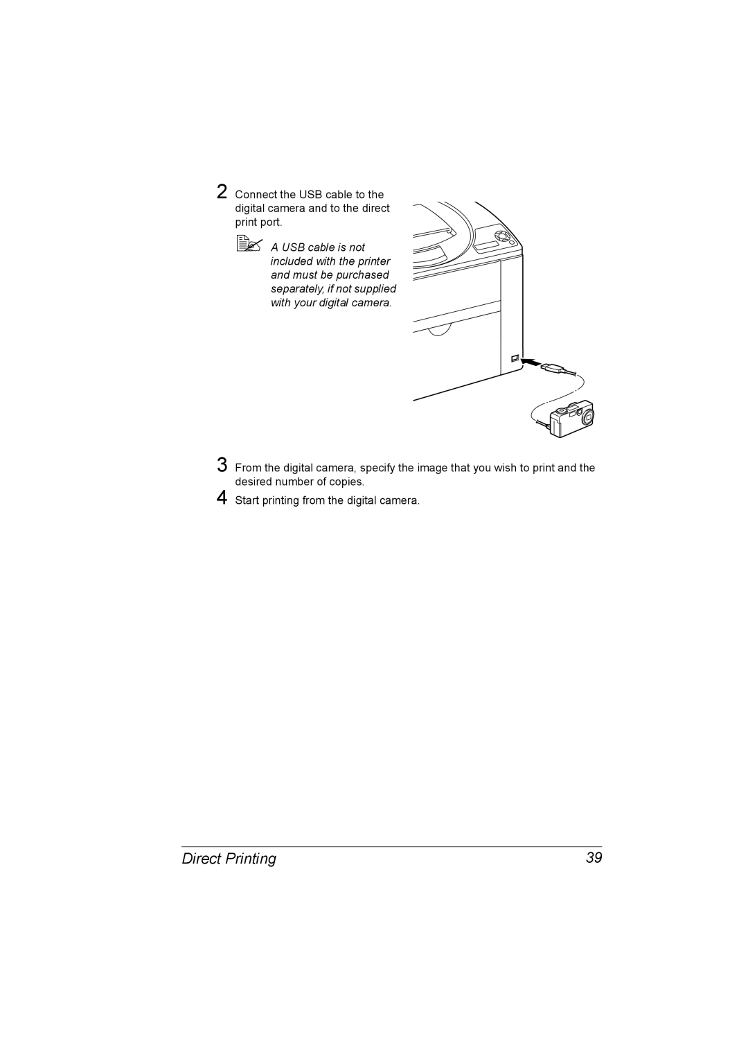 Konica Minolta 2530 DL manual Direct Printing 