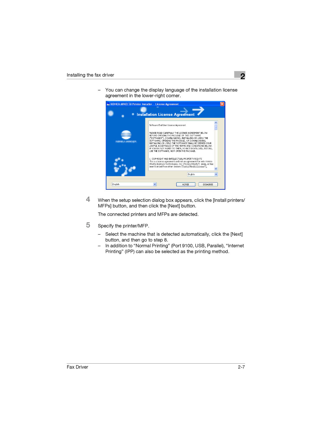 Konica Minolta 282, 222, 362 manual Fax Driver 