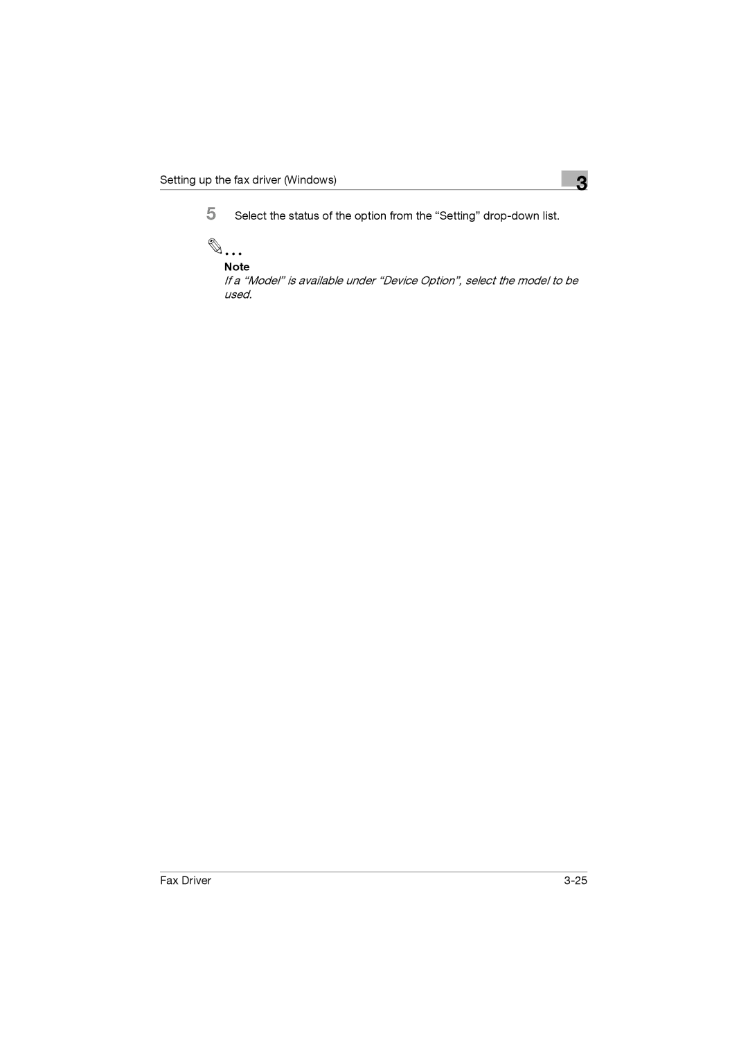 Konica Minolta 282, 222, 362 manual Fax Driver 