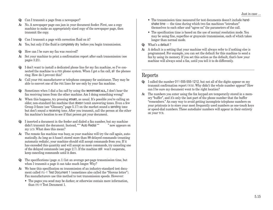 Konica Minolta 7013 manual Reports 