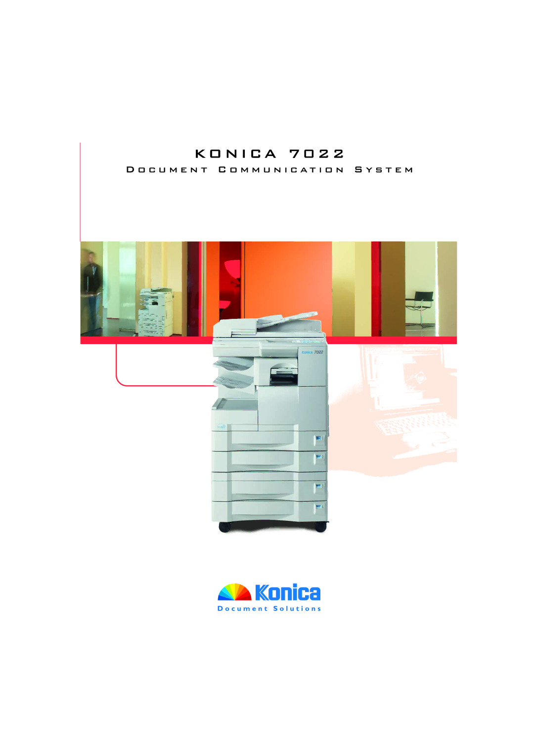 Konica Minolta 7022 manual KO N I CA 7 0 2 