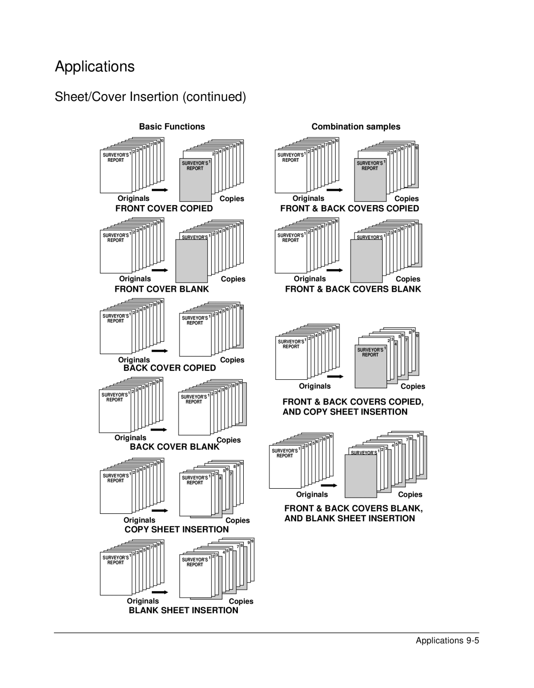 Konica Minolta 7075 manual Blank Sheet Insertion 