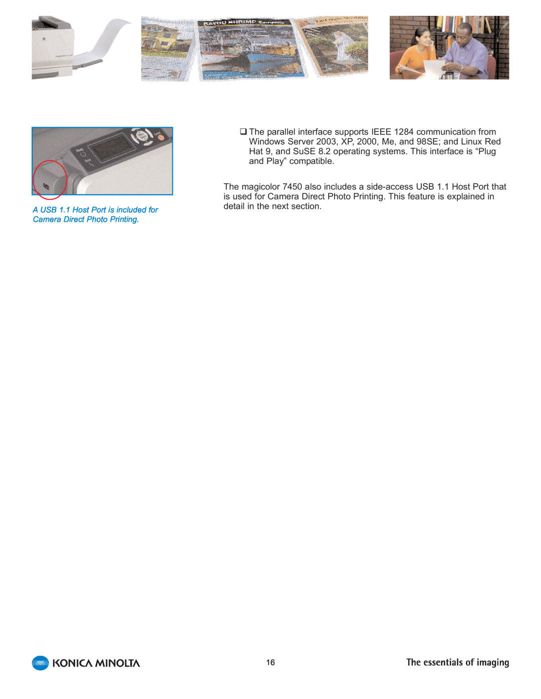 Konica Minolta 7450 manual 