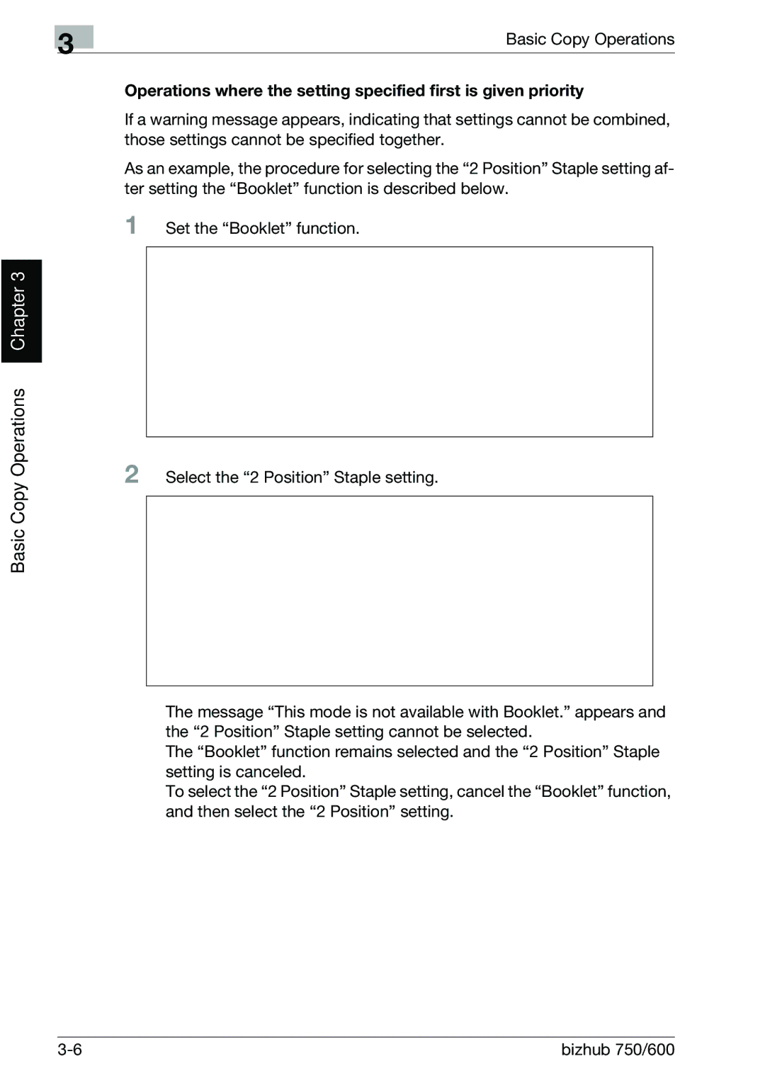 Konica Minolta 750 manual Basic Copy Operations Chapter 