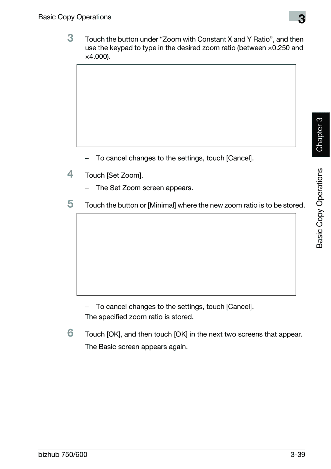 Konica Minolta 750 manual Basic Copy Operations Chapter 