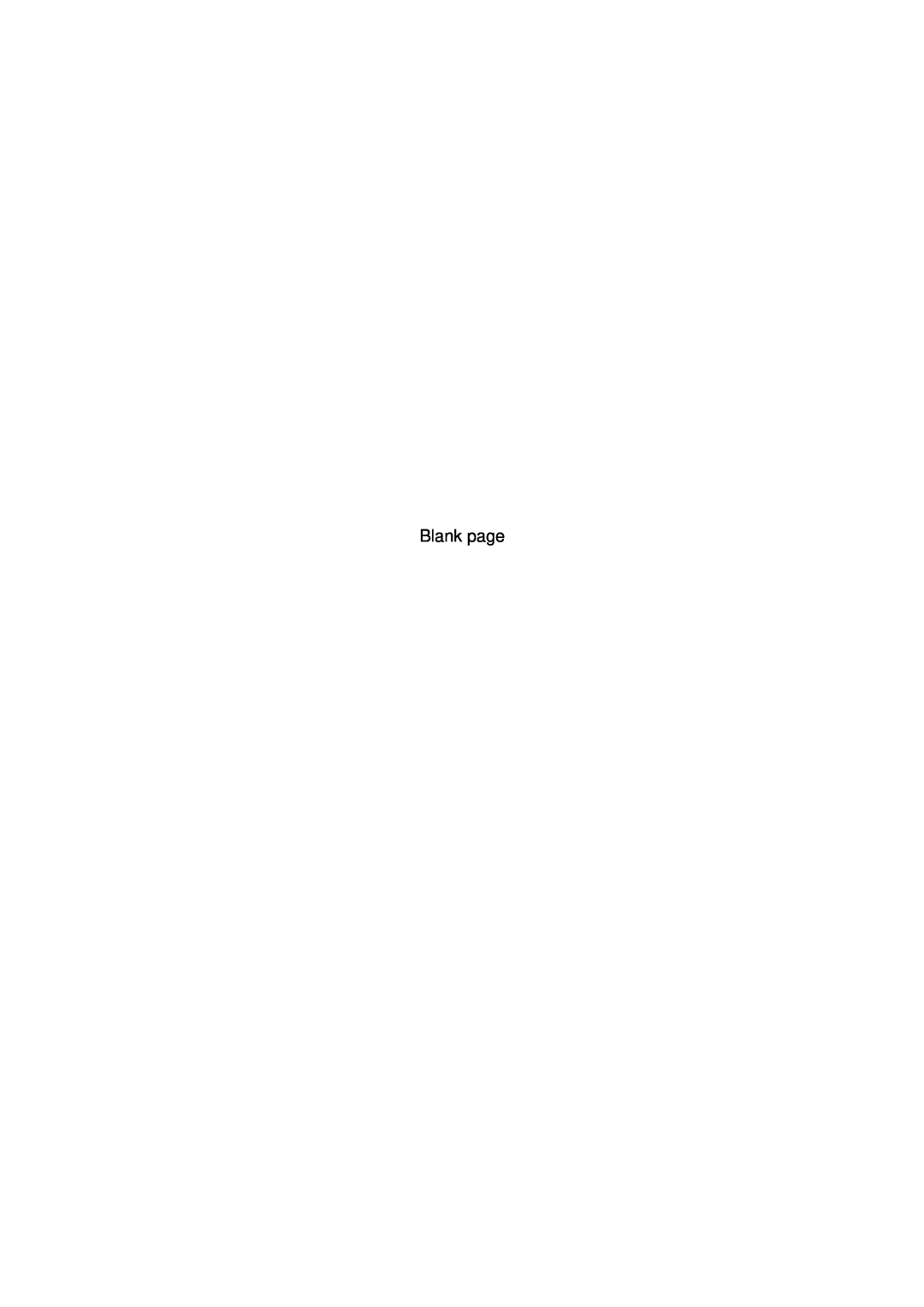 Konica Minolta 752 operation manual Blank page 