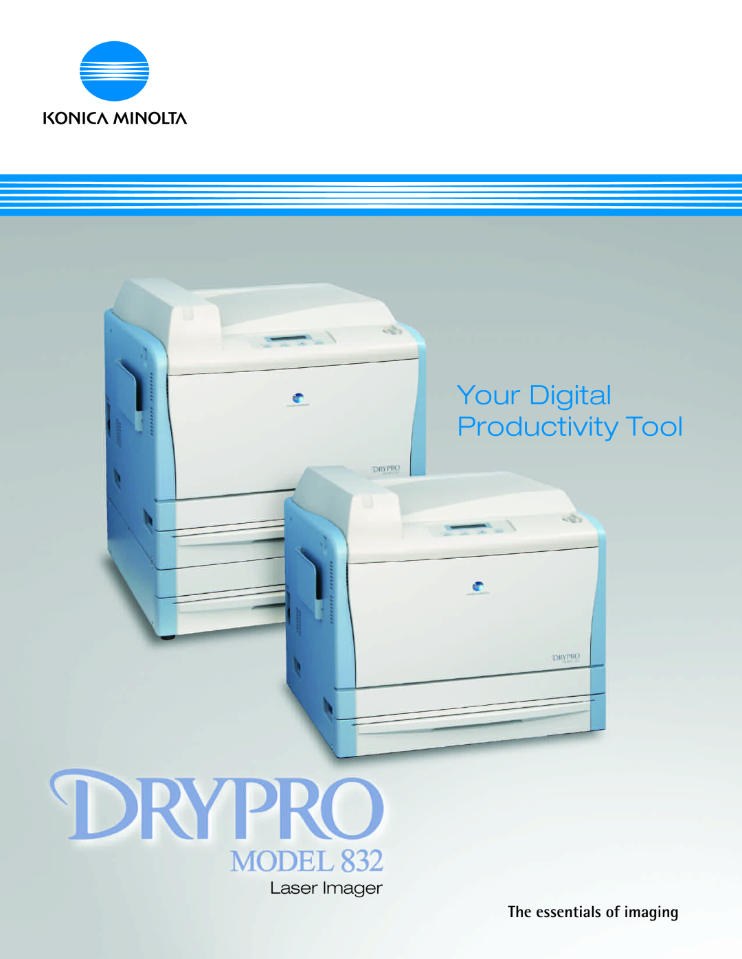 Konica Minolta 832 manual Your Digital Productivity Tool, Laser Imager 