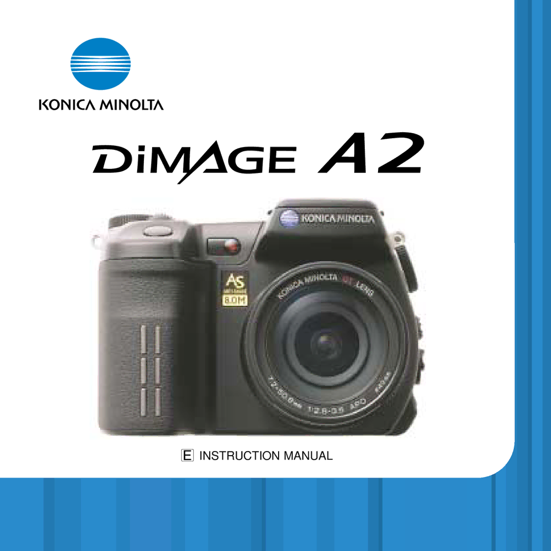 Konica Minolta A2 instruction manual 