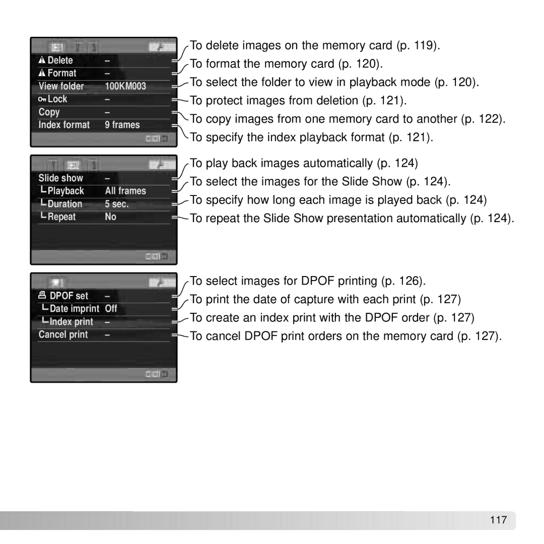 Konica Minolta A2 instruction manual 117 