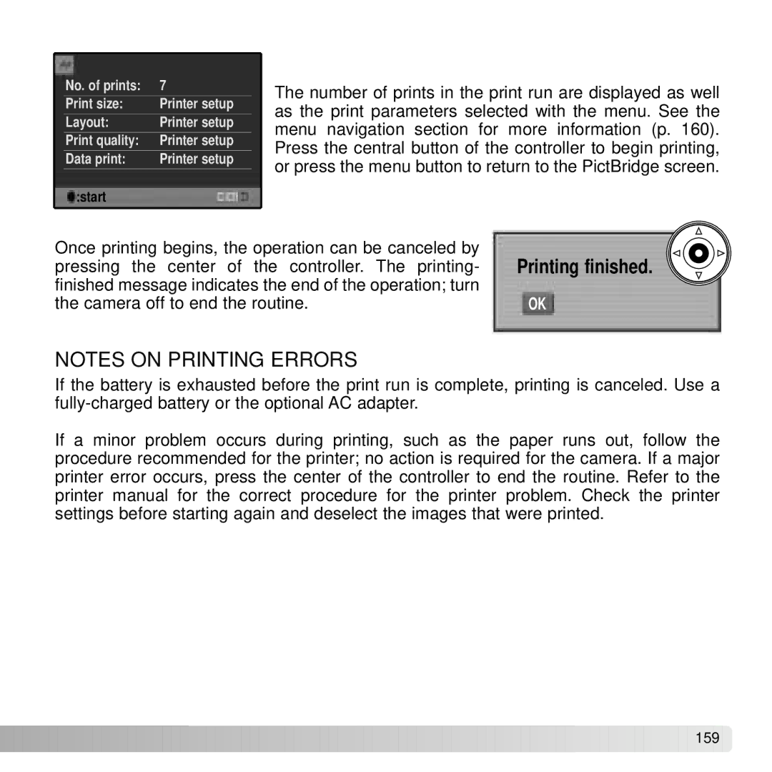 Konica Minolta A2 instruction manual Printing finished 