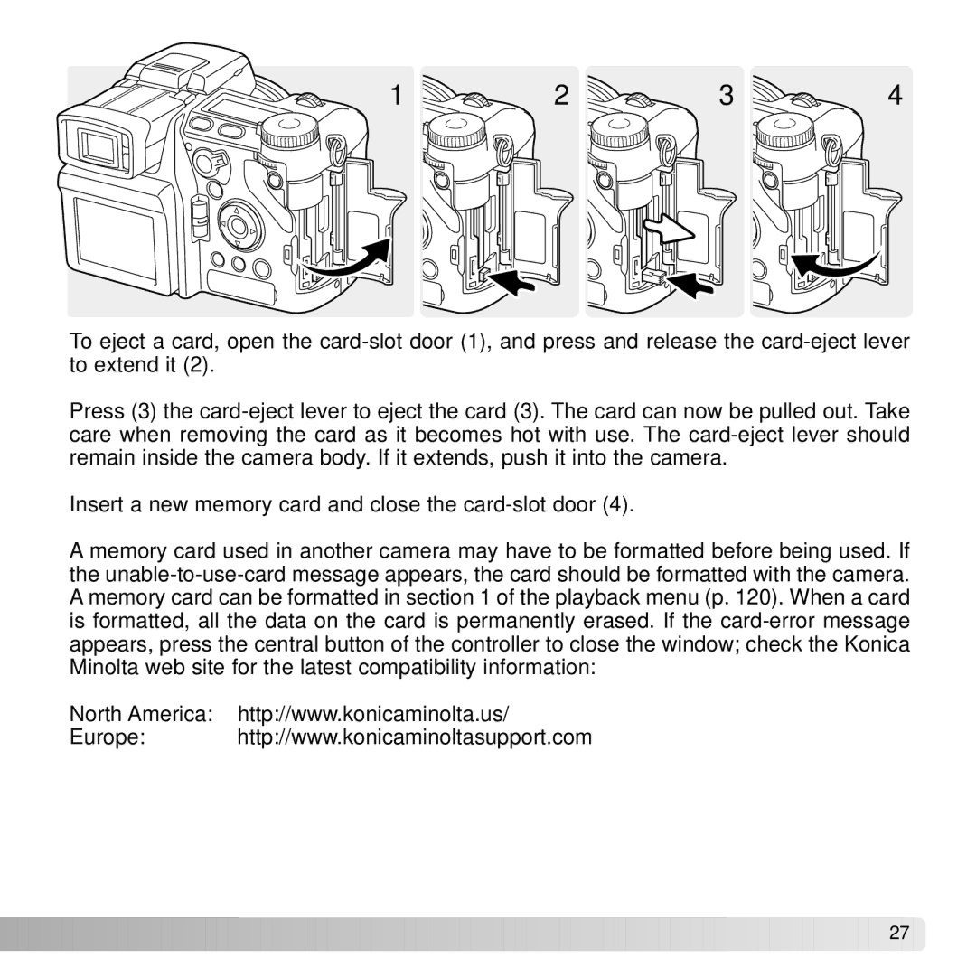 Konica Minolta A2 instruction manual 