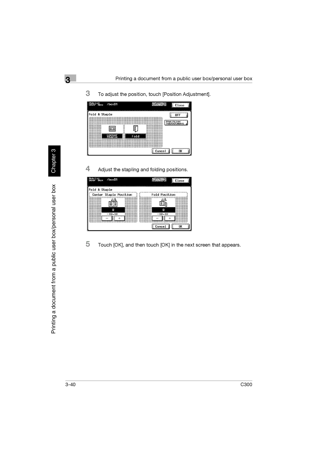 Konica Minolta bizhub C300 manual 