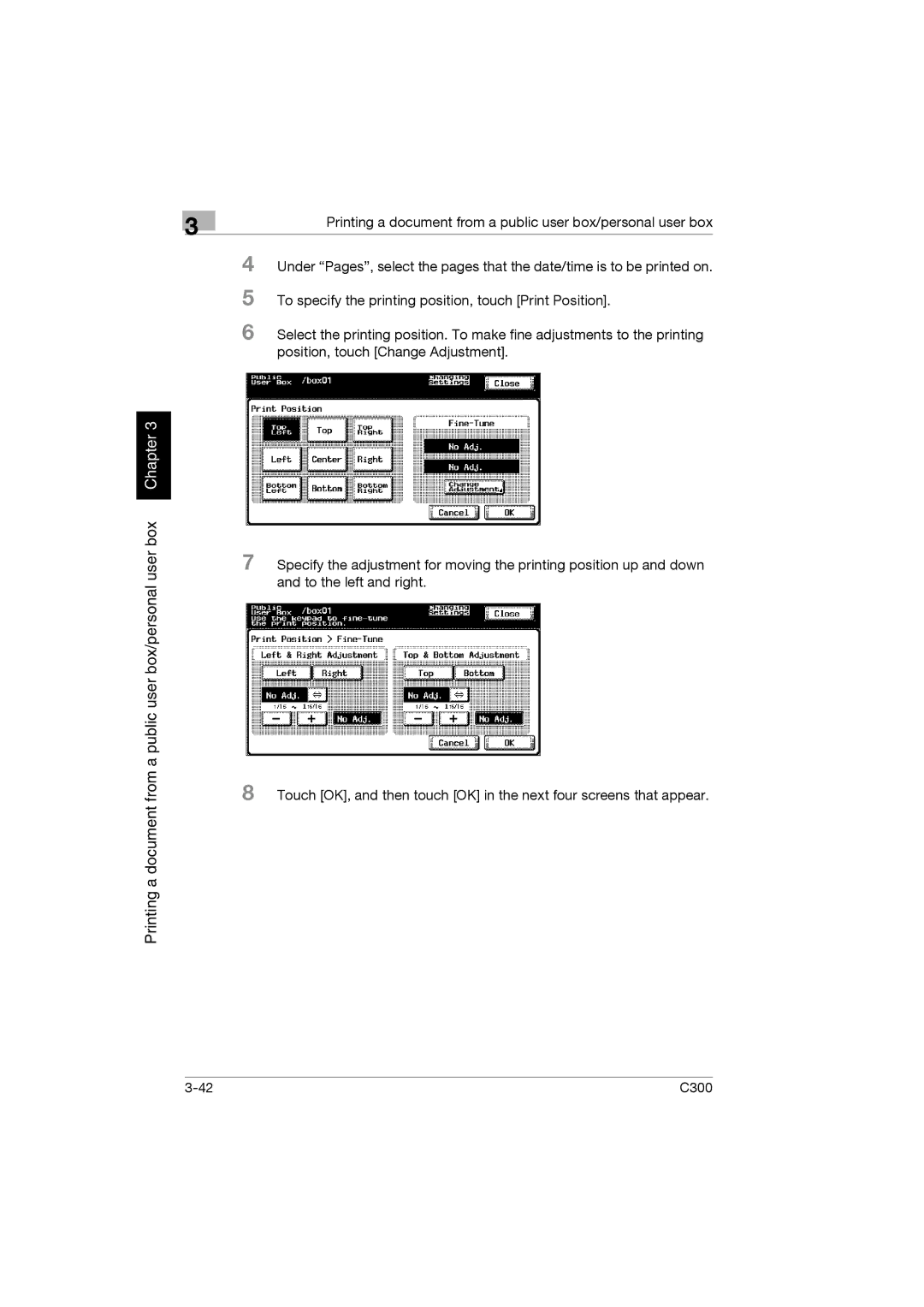 Konica Minolta bizhub C300 manual 