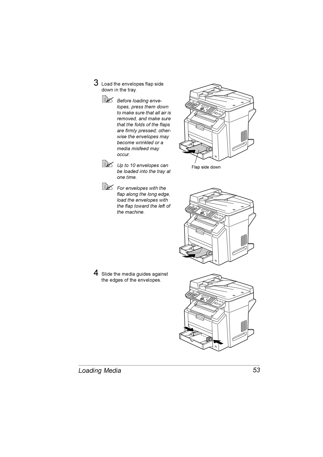 Konica Minolta C10 manual Be loaded into the tray at One time 