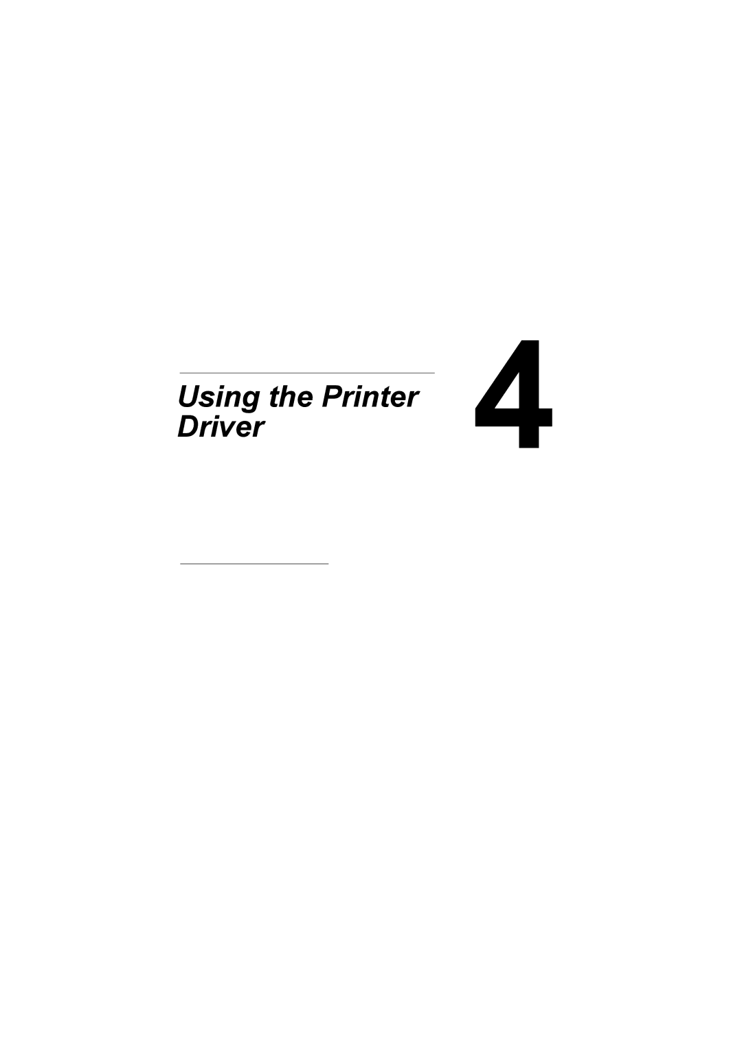 Konica Minolta C10 manual Using the Printer Driver 