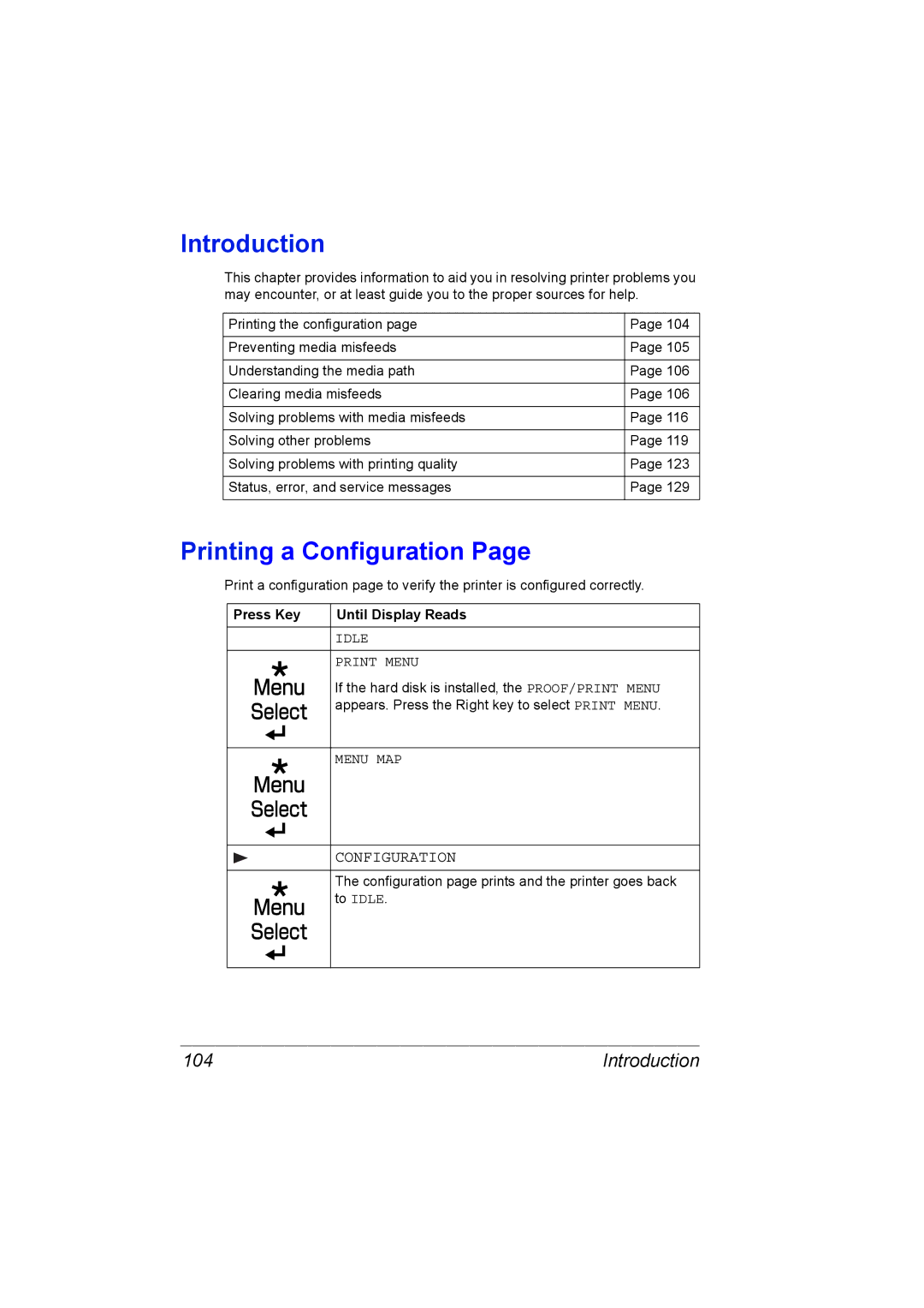 Konica Minolta C10P manual Introduction, Configuration 