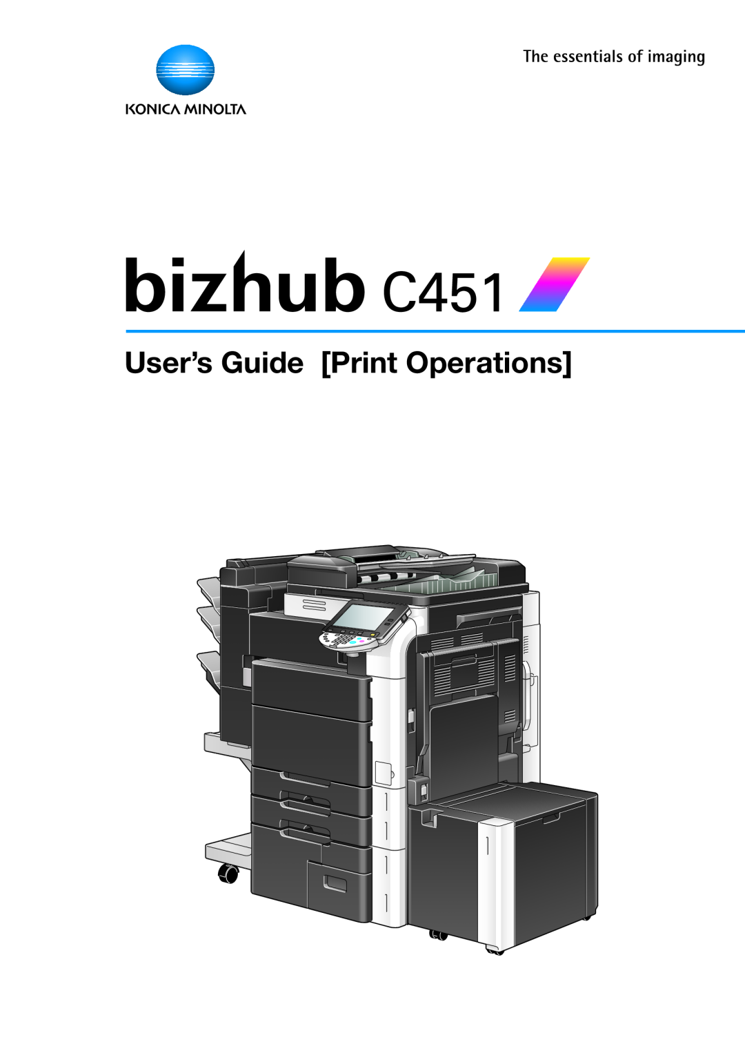 Konica Minolta C451 manual User’s Guide Print Operations 
