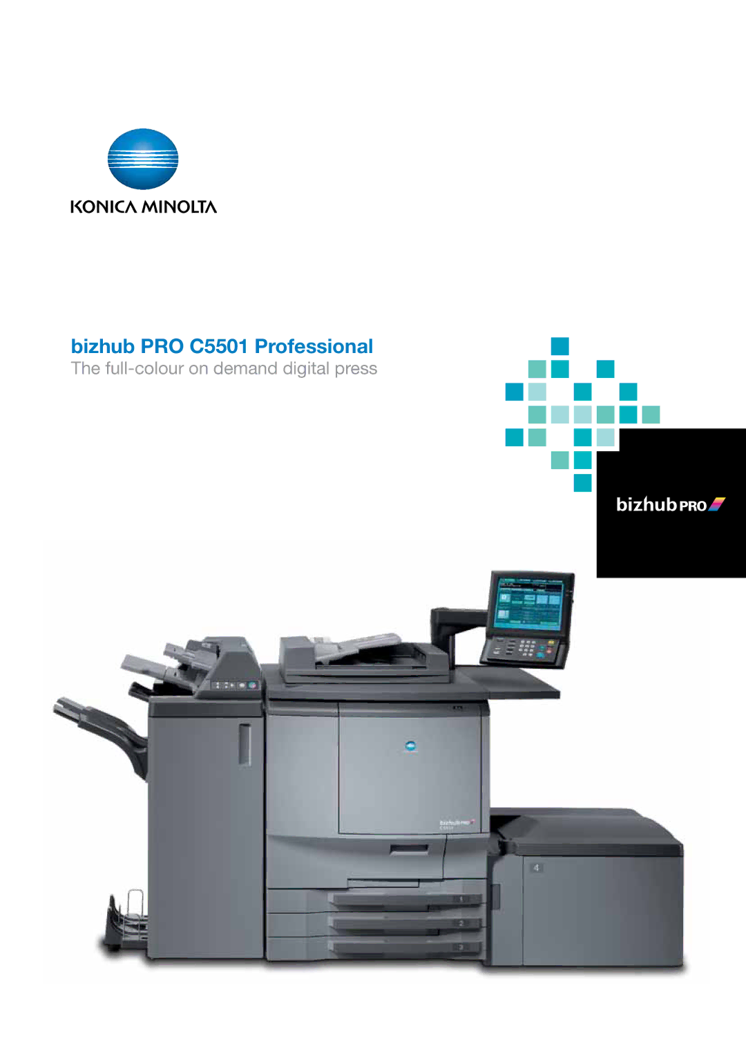 Konica Minolta manual Bizhub PRO C5501 Professional 