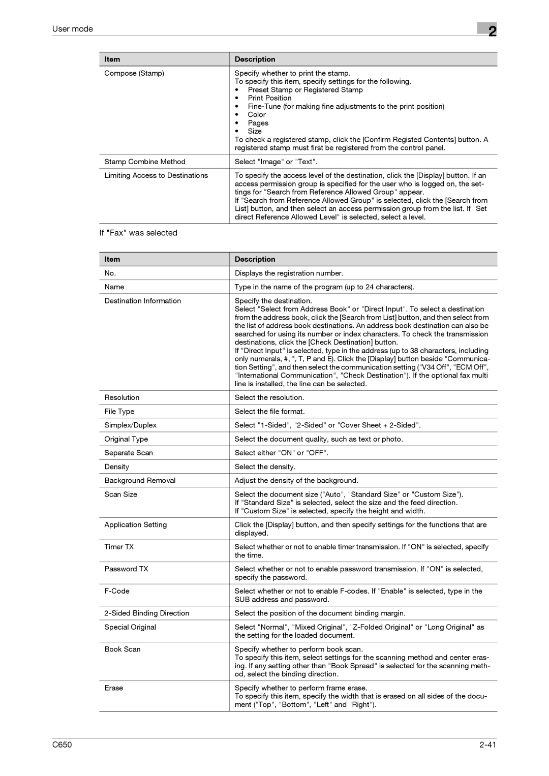 Konica Minolta C650 manual Destinations, click the Check Destination button 