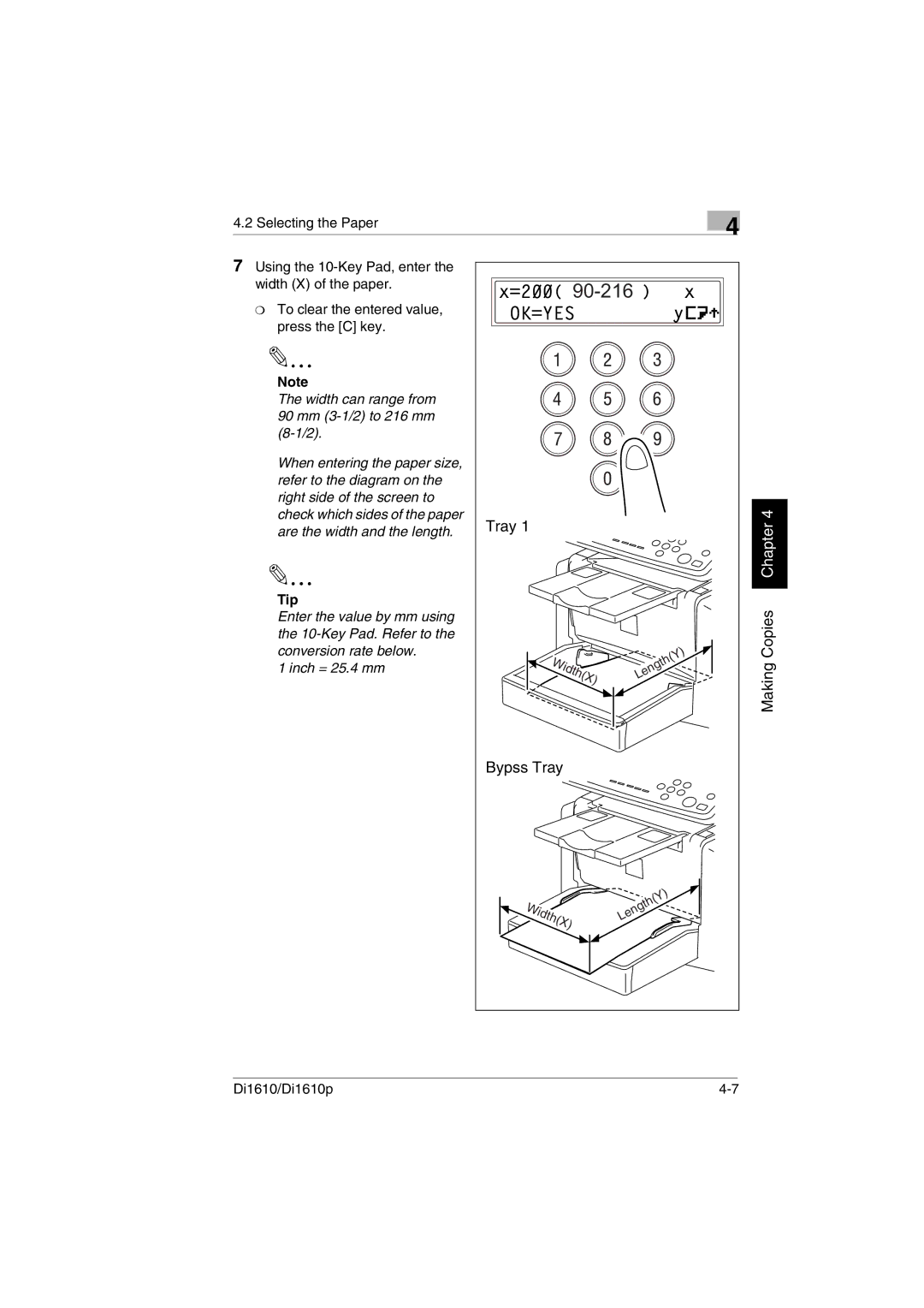 Konica Minolta Di1610p user manual 90-216 