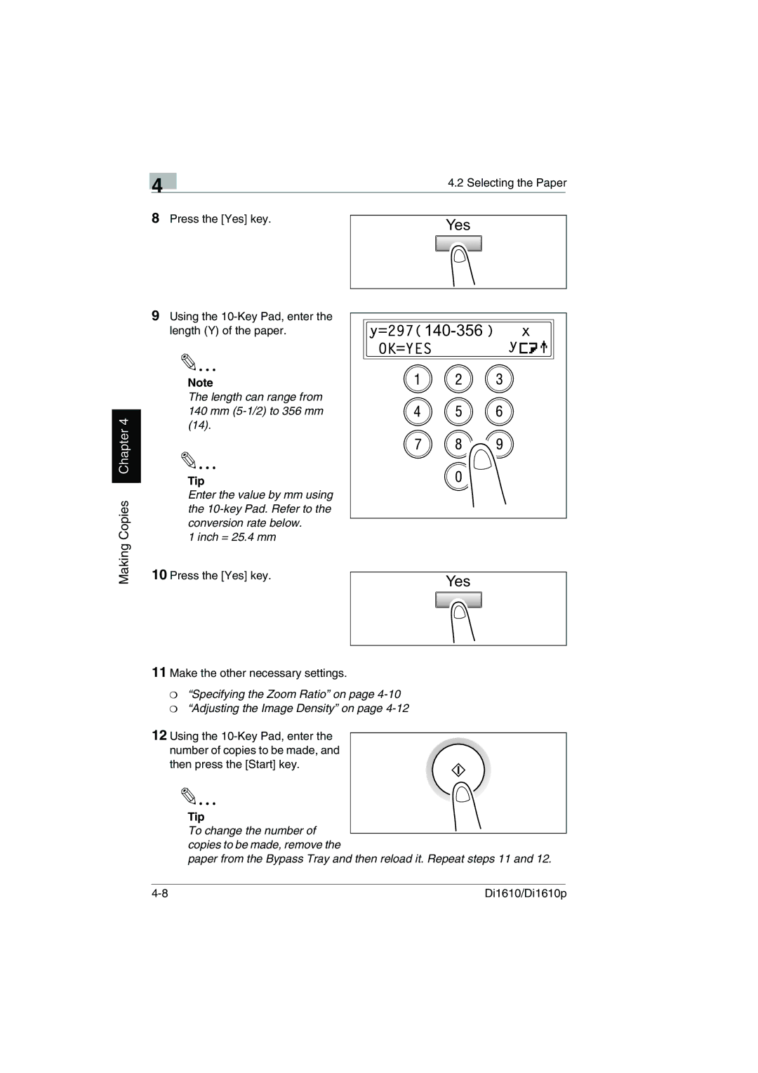 Konica Minolta Di1610p user manual 140-356 