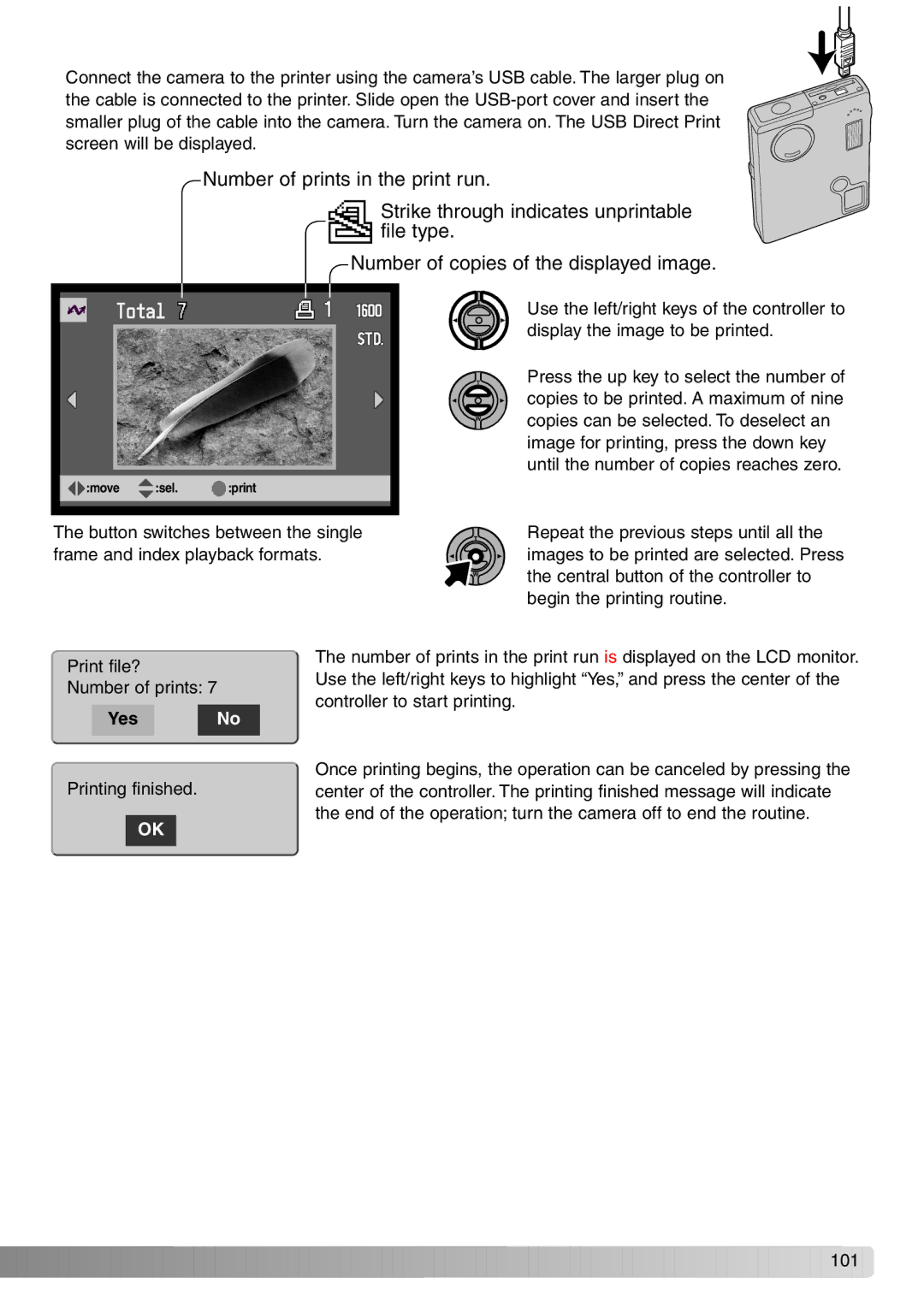 Konica Minolta Dimage X20 instruction manual Yes No 