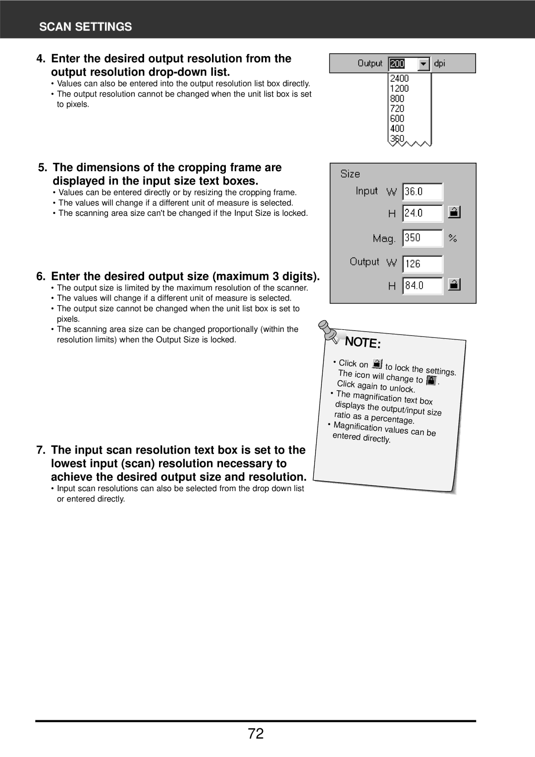 Konica Minolta F-2900 instruction manual Enter the desired output size maximum 3 digits 