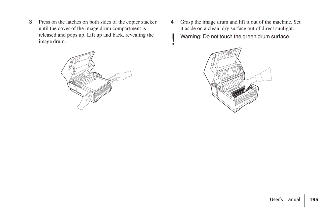 Konica Minolta Fax 9930 user manual User’s Manual 