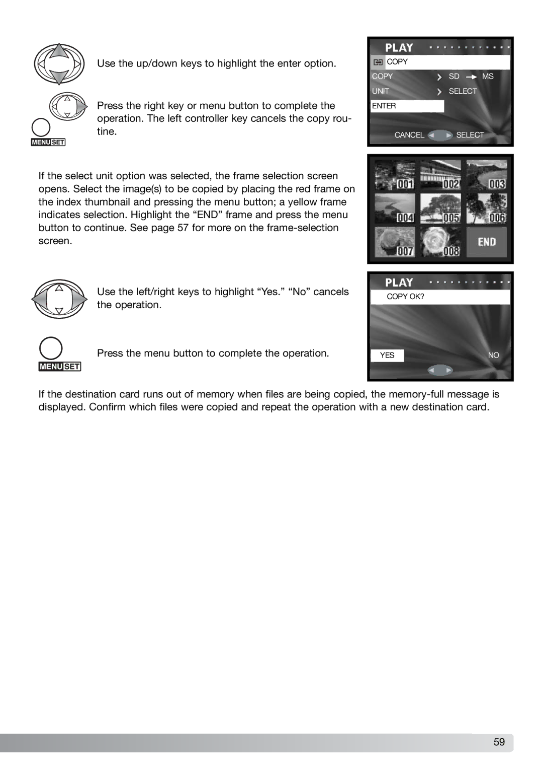 Konica Minolta G600 instruction manual Copy Unit 