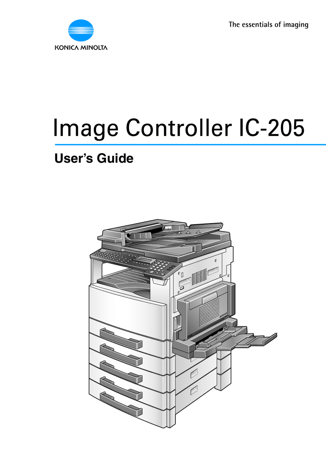 Konica Minolta IC-205 manual User’s Guide 