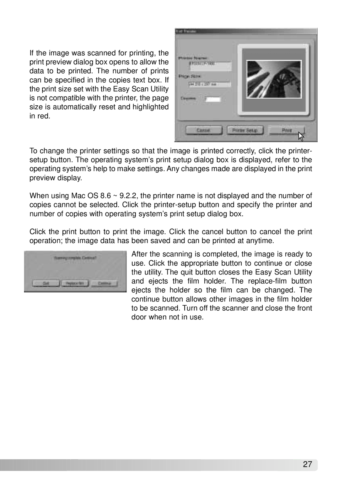 Konica Minolta IV instruction manual 