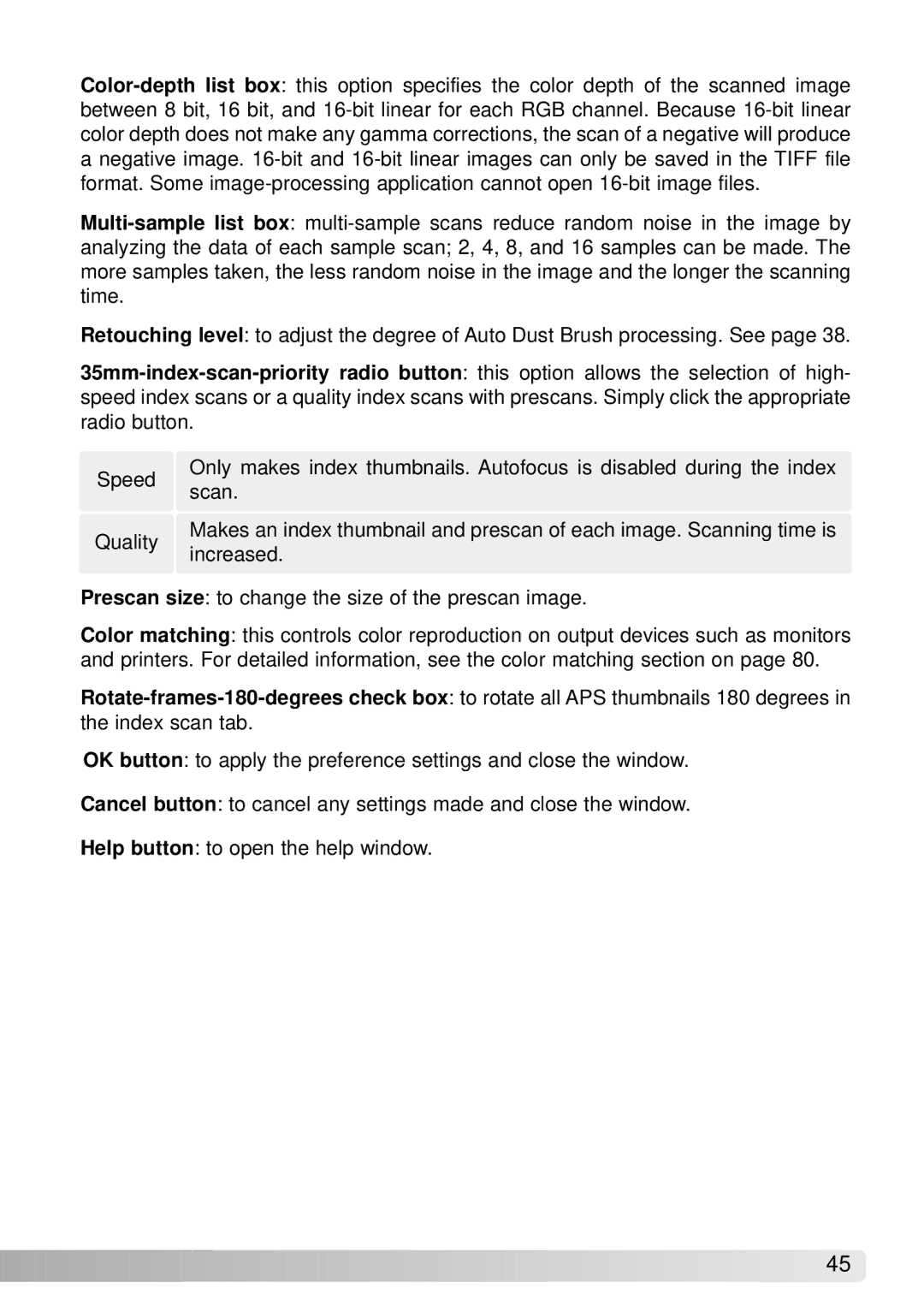 Konica Minolta IV instruction manual 