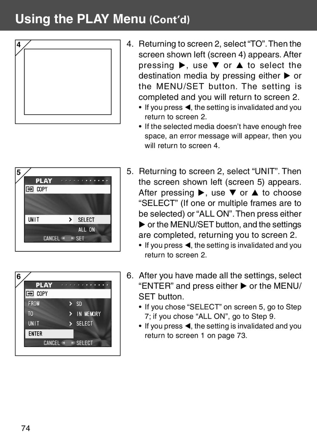 Konica Minolta KD-500Z user manual Are completed, returning you to screen 