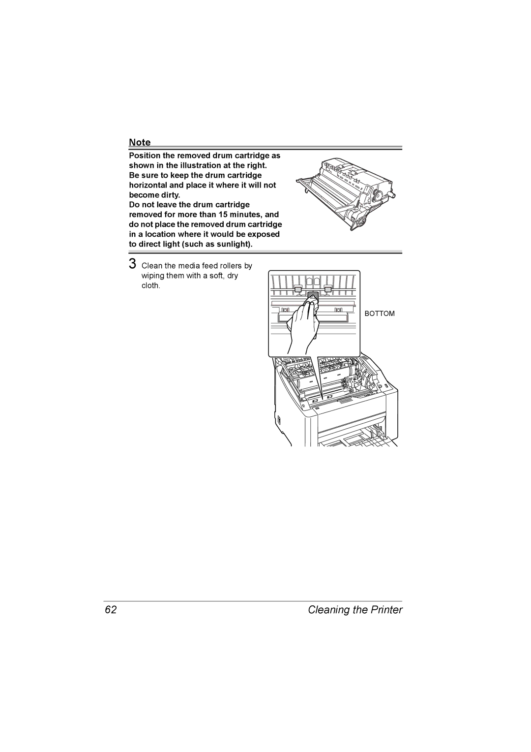 Konica Minolta A00V-9563-00A, magicolor 2500W, 1800816-001A manual Bottom 