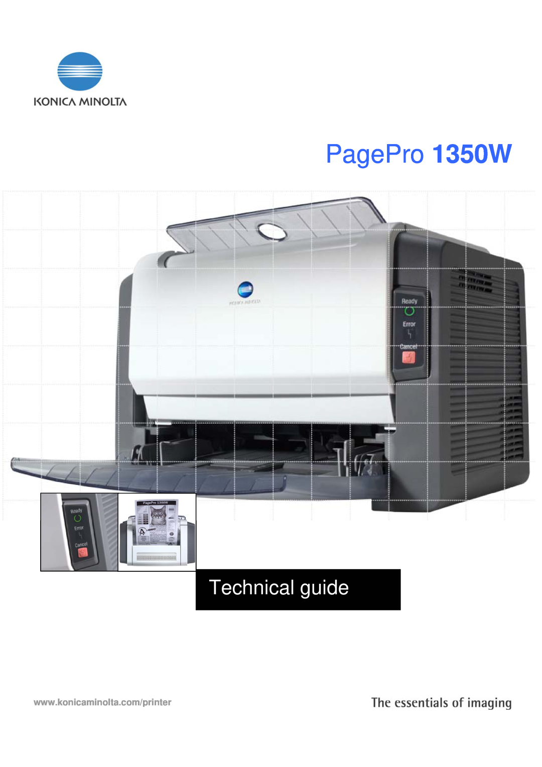 Konica Minolta PagePro 1350W manual Technical guide 
