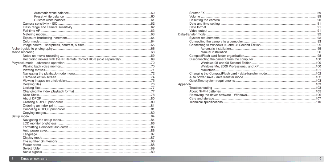 Konica Minolta S414 instruction manual 100 