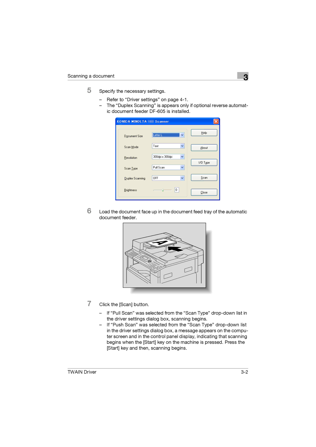 Konica Minolta TWIN Driver manual 