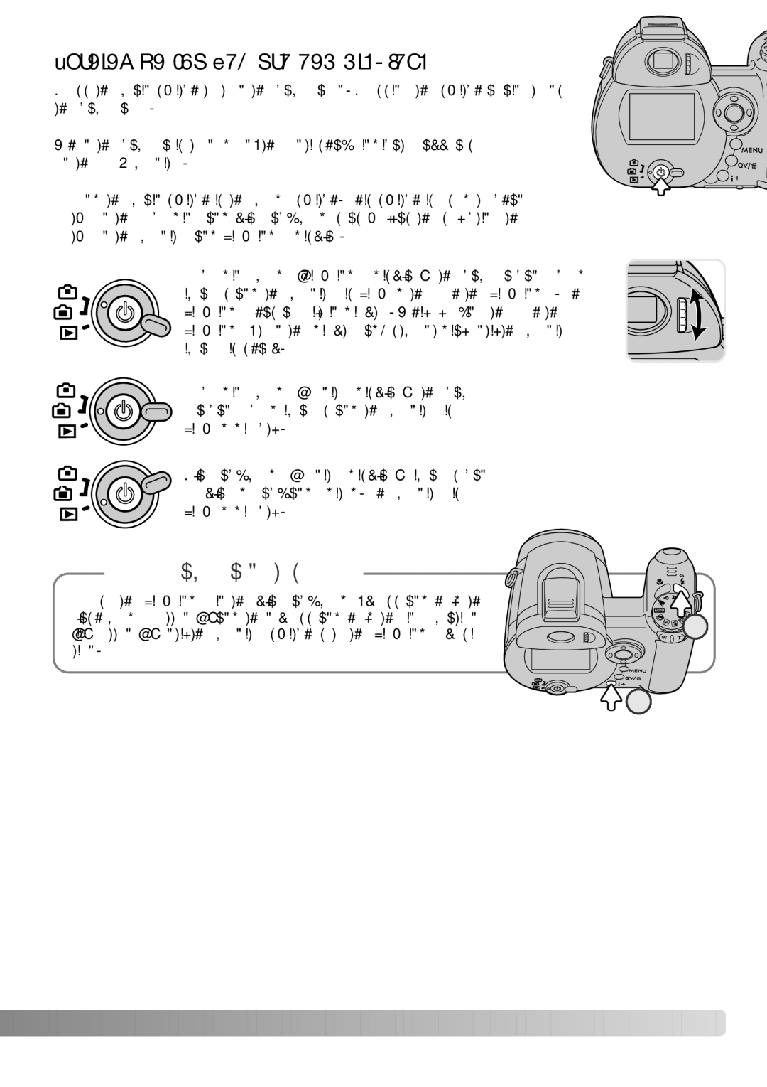 Konica Minolta Z3 instruction manual Turning on the camera and displays, Camera notes 