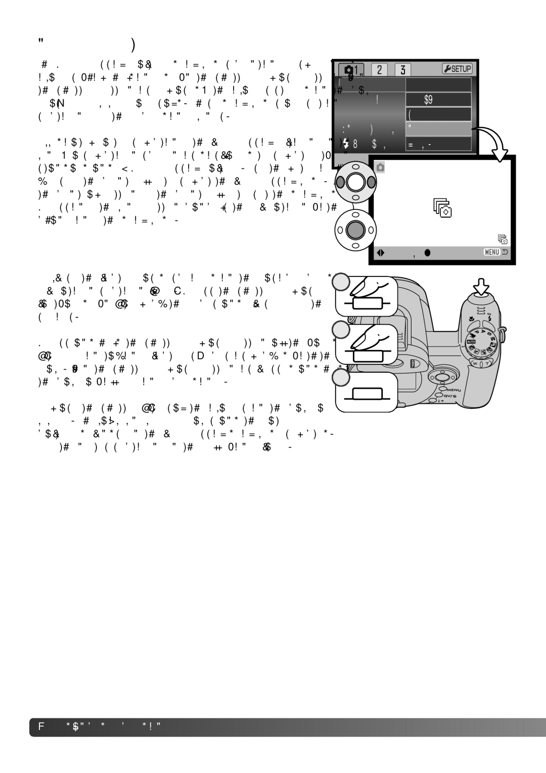 Konica Minolta Z3 instruction manual Using the progressive-capture modes 