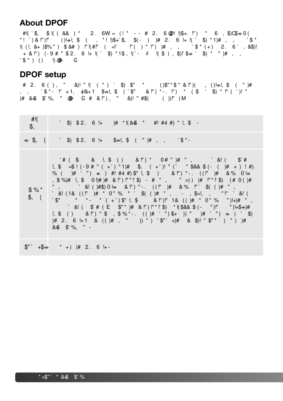 Konica Minolta Z3 instruction manual About Dpof, Dpof setup 