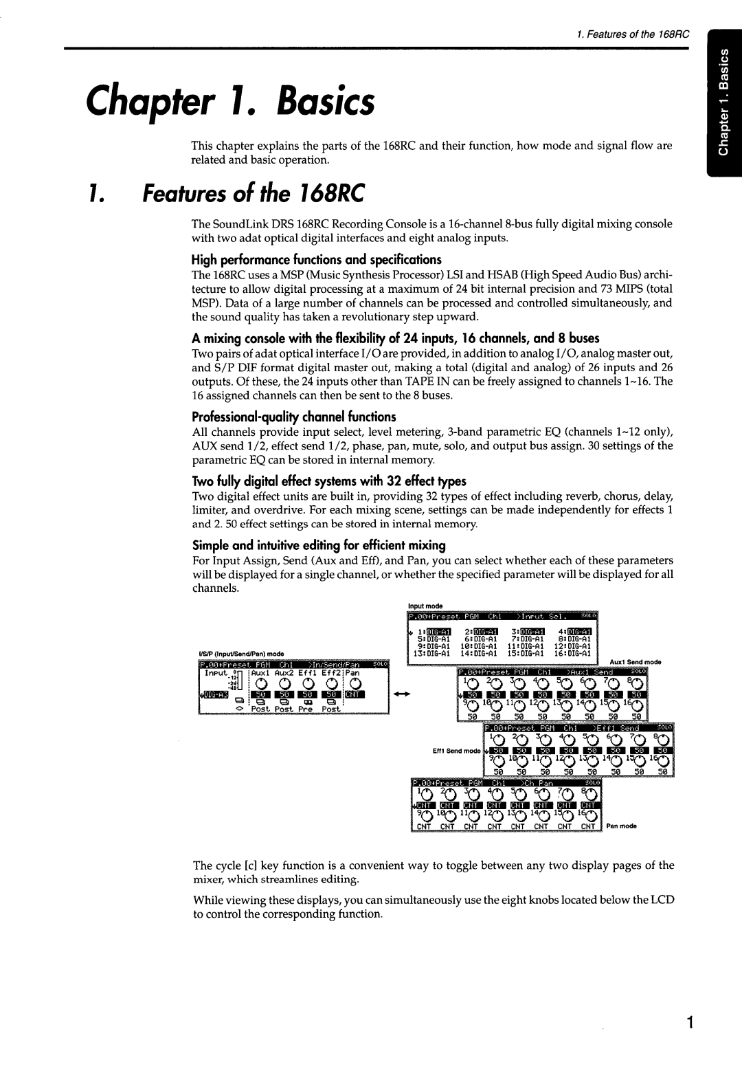 Korg 168RC manual 