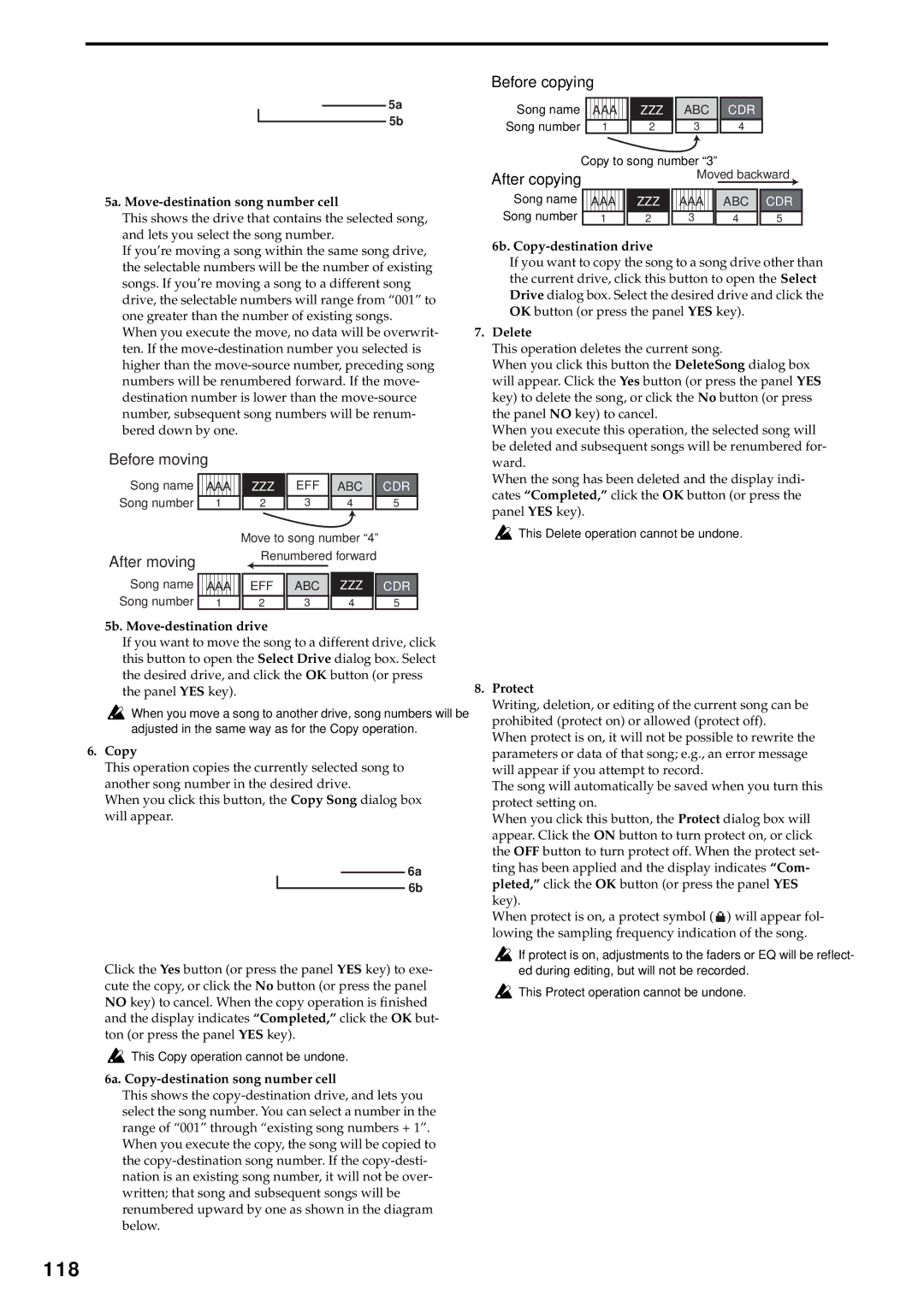 Korg D3200 owner manual 118 