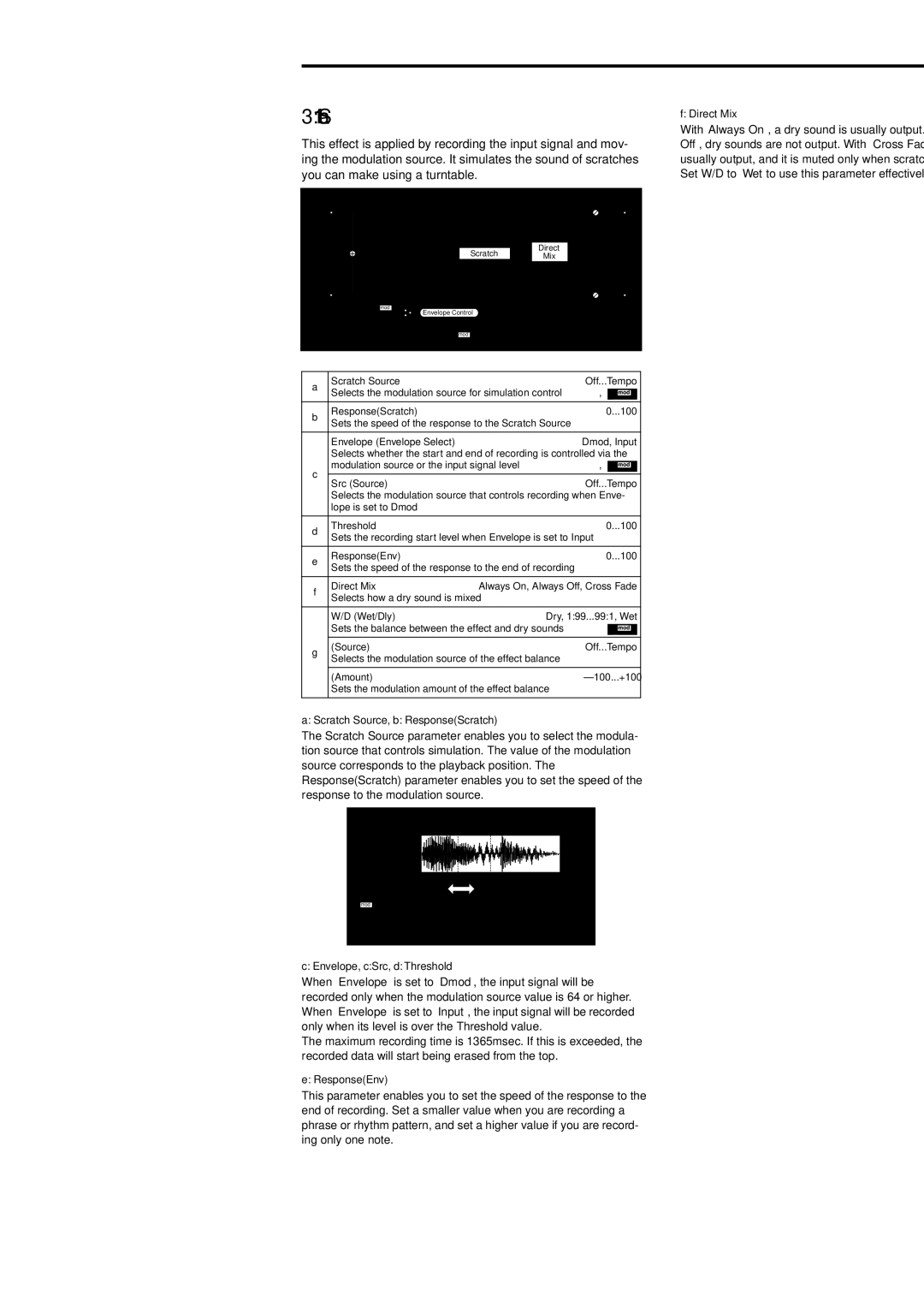 Korg Electric Keyboard manual Scratch, 181 