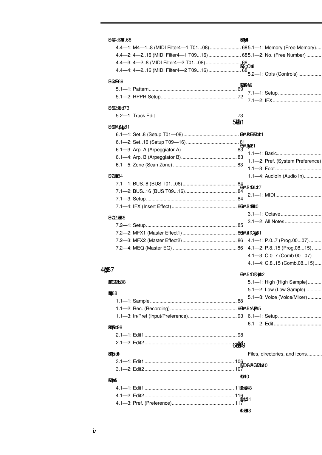 Korg Electric Keyboard manual Global mode 121, Media mode 139 