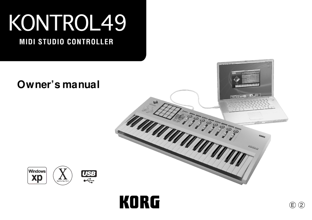 Korg KONTROL49 owner manual 