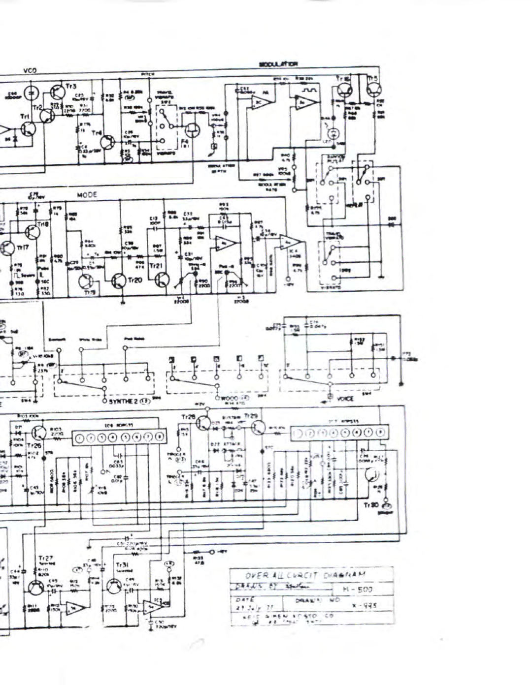 Korg M-500 manual 