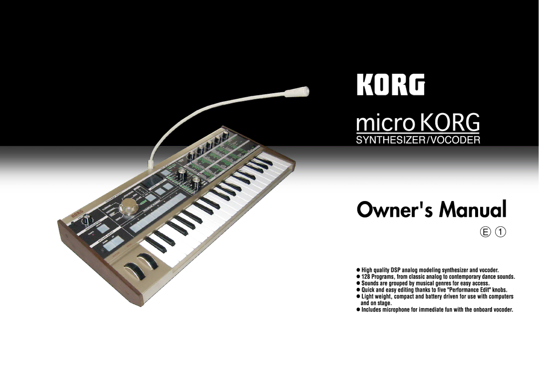 Korg MICRO manual 