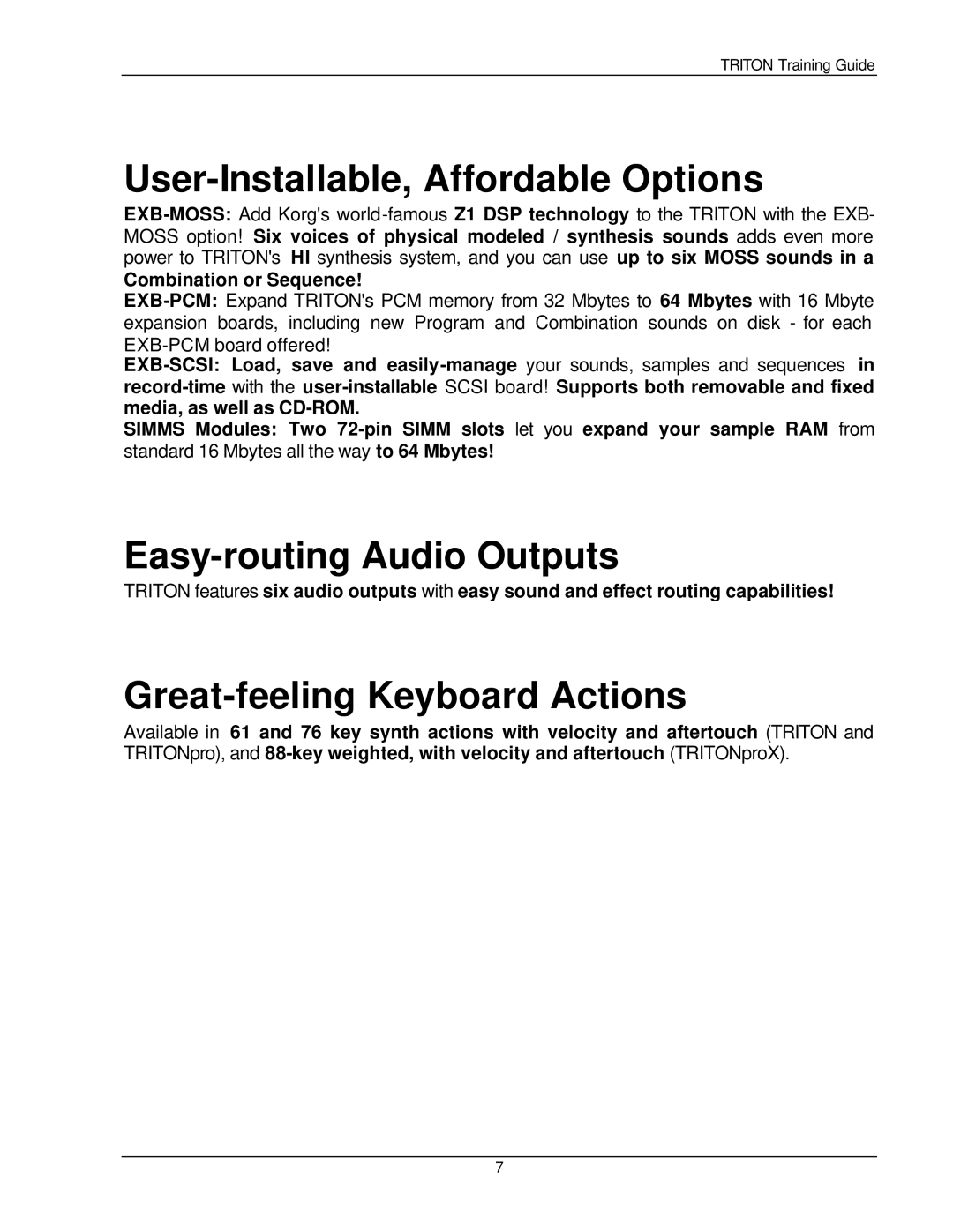 Korg Musical Instrument User-Installable, Affordable Options, Easy-routing Audio Outputs, Great-feeling Keyboard Actions 